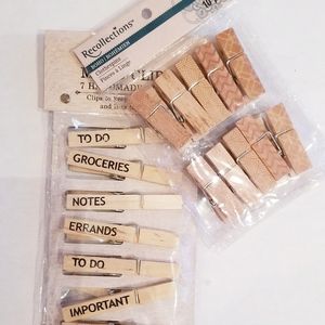 Clips Office Supply Organization Clothes Pins